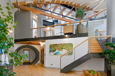 Example of an urban entryway design in San Francisco