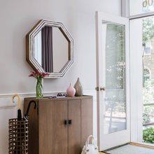foyer wainscot panel entry