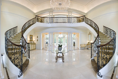 Inspiration for a traditional entrance in Boston.