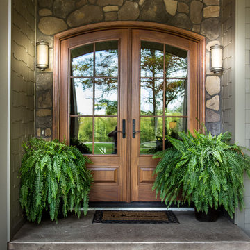 Southern Minnesota Rustic Craftsman Custom Home #202
