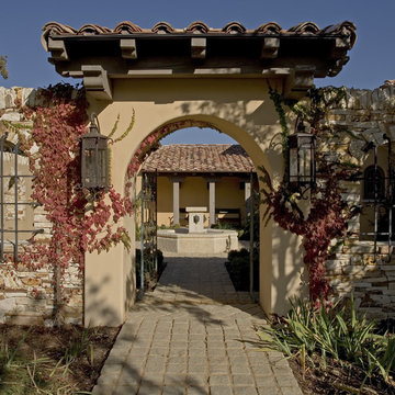 Spanish Colonial Hacienda, Carmel, California