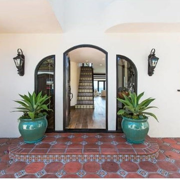 Spanish Patio, Stairway, & Kitchen Tile - Malibu, CA