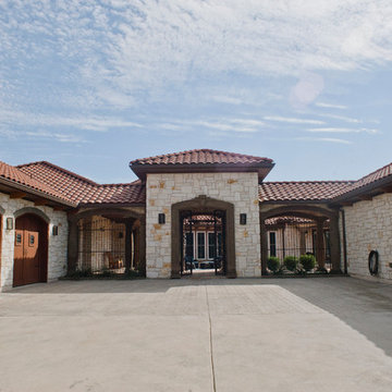 Spanish Style Home - Hill Country Hacienda