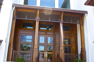 Entryway - craftsman entryway idea in Miami