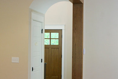 Inspiration for a cottage entryway remodel in Grand Rapids