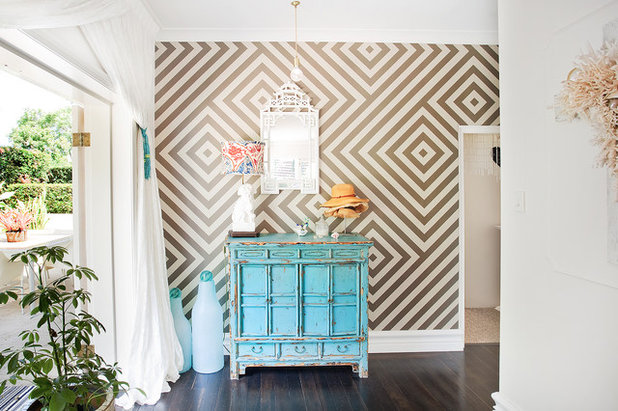 Eclectic Entry by Touch Interiors by Bronwyn Poole