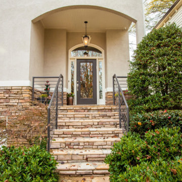 Stack Stone Exterior Entry