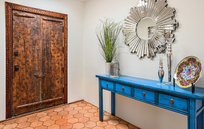 6 Ways to Create an Entryway When There Isn't One