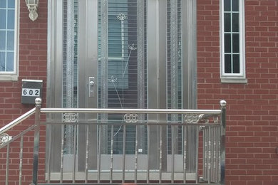 Industrial Haustür mit Einzeltür und Haustür aus Metall in Philadelphia