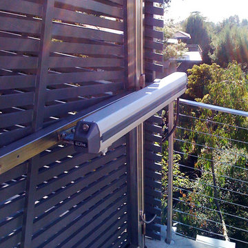 Stainless Steel Gate & Motor Hollywood Hills