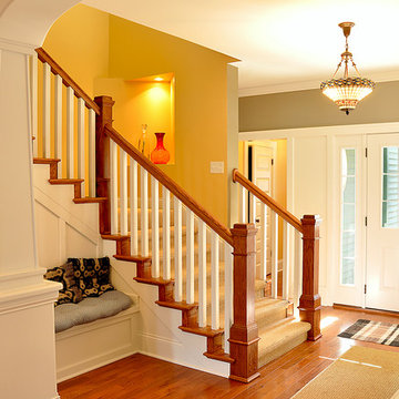 Staircase from Batavia House Plan, designed by Wyatt