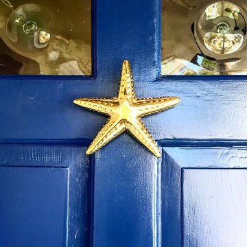 Starfish Door Knocker, Brass - MH1061