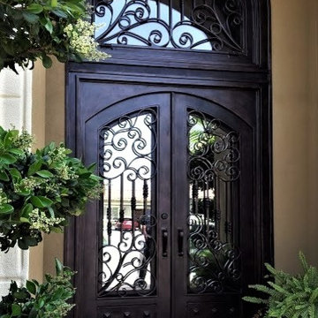 Steel, Glass and Iron Entry Doors