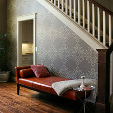 Stenciled rooms