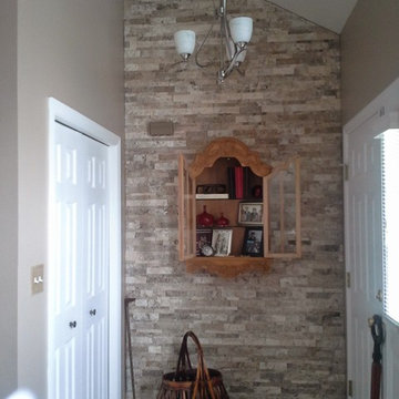 Stone Foyer Wall