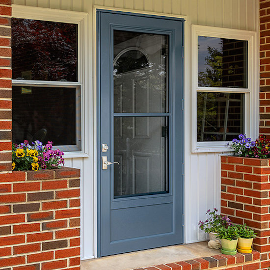 Blue Storm Doors Photos & Ideas Houzz