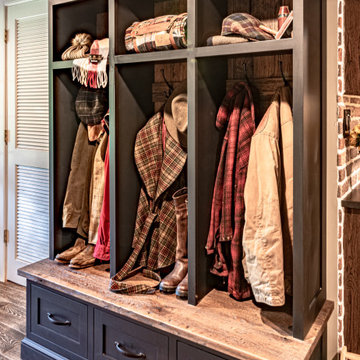 Strawberry Hollow Farm Basement Mudroom