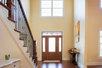 Example of a trendy entryway design in Other