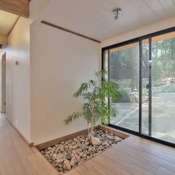 Sunnyvale Eichler Style Whole House Remodel - Entry