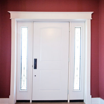 Textured Entry and Hallway