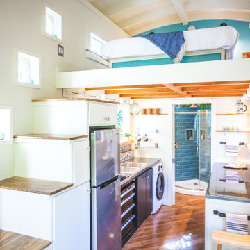 The Oasis Tiny Home Entrance