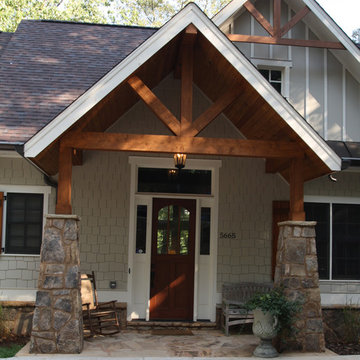 The Walkers Cottage House Plan 11137, Front Entrance