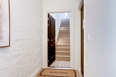 Example of a transitional entryway design in DC Metro