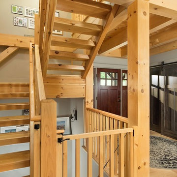 Timber Frame Home by Timberhaven: Modified Legacy Design