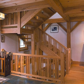 Timber Frame Ski Lodge