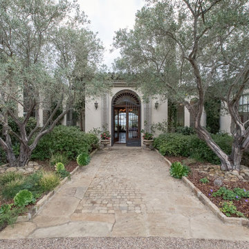 Toro Canyon Tuscan Style Pool and Landscape | Santa Barbara CA