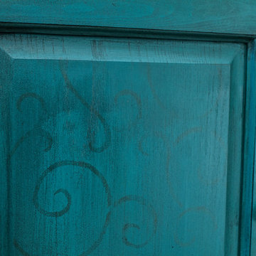 Touch of Turquoise Sideboard