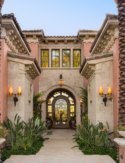 Mediterranean Entry by South Coast Architects, Inc.