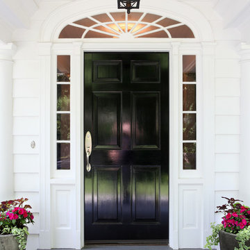 Traditional Colonial Home - Front Porch