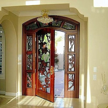 Traditional Hand Carved Door in Los Angeles, CA