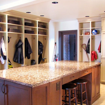 Traditional Kitchen and Mudroom