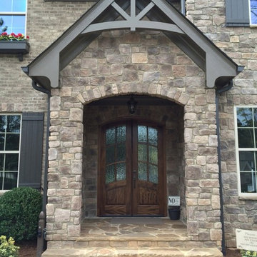 Traditional Stone Entry