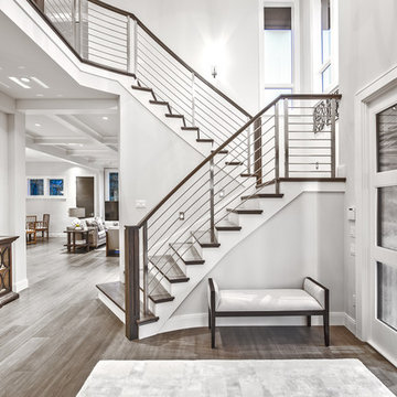 Transitional Custom Home in Bellevue