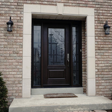 Transitional style entry doors - 2015 projects