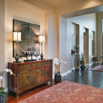 Tropical Interior with Asian Influences