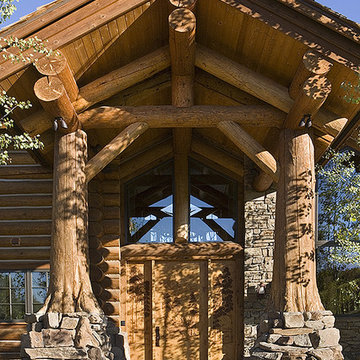 Tucker Ranch Custom Log Home