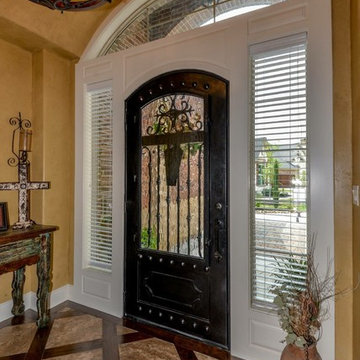 Tuscan Entry and front door