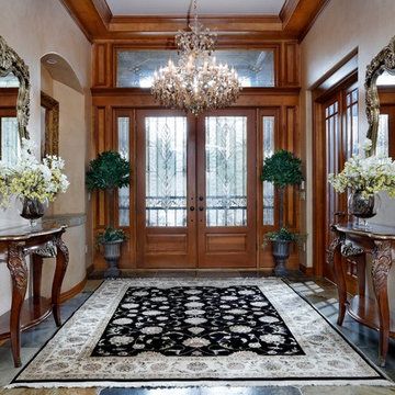 Tuscan Style for a Colorado Home - Entry Hall