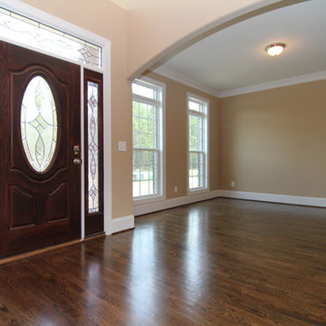 Two story foyer entry