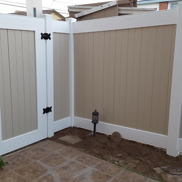 Two-Tone Privacy Fence