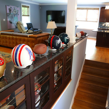 Ultimate Home & Man Cave For A Football, Motorcycle & Car Lover