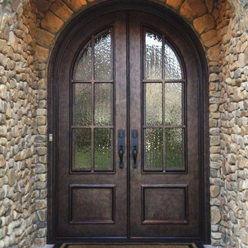 Double Iron Doors Featuring Our Artisan Finish