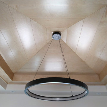 Vaulted Ceiling after completion