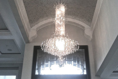Vaulted Ceiling - Silver Leaf Glided Finish