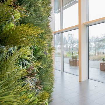 VistaFolia Interior Office Design with Green Walls