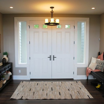Warm and Welcoming Entryway